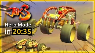 Jak 3 Hero Mode Speedrun in 20:35 (Original PS2)