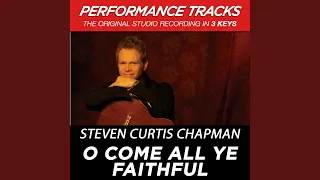 O Come All Ye Faithful (Performance Track In Key Of Gb)