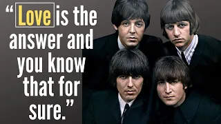 The Beatles Quotes About Love - The Beatles - All you Need is Love