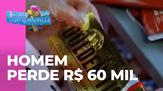 Homem come chocolate premiado sem querer e deixa de faturar R$ 60 mil