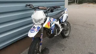 Red Bull Yamaha dt 50! [Rebuild video] Before and after.