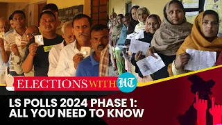 Phase 1 Of Lok Sabha Polls 2024 In Numbers: The Big Fights, Key Constituencies & More | Watch