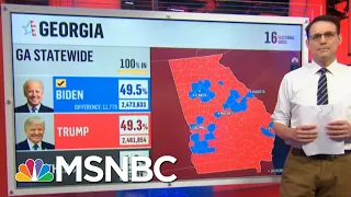 With All Eyes On Georgia, Kornacki Returns To The Map | Morning Joe | MSNBC