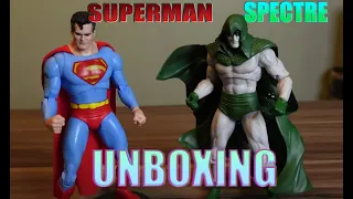 ASMR Unboxing: Crisis on Infinite Earths - Superman and Spectre (Gold Label - McFarlane Toys)