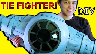 GIANT Tie Fighter Build (Star Wars DIY)