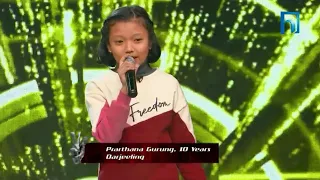 Euta Manchhe Man Parxa .Prathana gurung the voice of kids season2