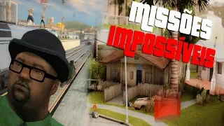 AS MISSÕES MAIS COMPLICADAS E DIFÍCEIS DO GTA SA!