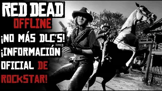 ¡No más actualizaciones para Red Dead Online! Información oficial de Rockstar Games