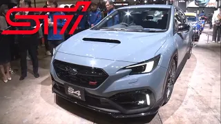 2024 Subaru WRX S4 STI Sport Revealed in Japan