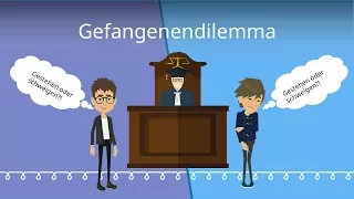 Spieltheorie - Das Gefangenendilemma mit Beispiel erklärt!