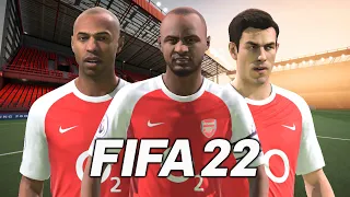 I put the 03/04 ARSENAL INVINCIBLES in today's Premier League! | FIFA 22 Career Mode