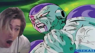 xQc reacts to Dragonball Z Kai-Goku Kills Frieza (with chat)