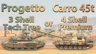 WOT Blitz Face Off || Progetto 65 vs Carro 45t