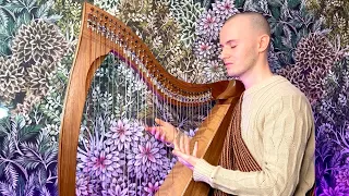 Celestial Dreams Harp Meditation - Relax, Unwind & Sleep Peacefully - Healing Frequency Celtic Harp