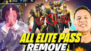 TONDE GAMER AND ALL YOUTUBER GOLDEN ELITE PASS REMOVE😭