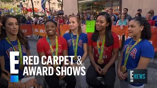 US Olympic Gymnasts Reveal Celeb Crushes | E! Red Carpet & Award Shows