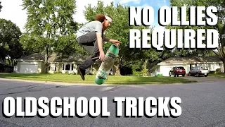 Easy fundamental oldschool skateboard tricks that you can learn TODAY!