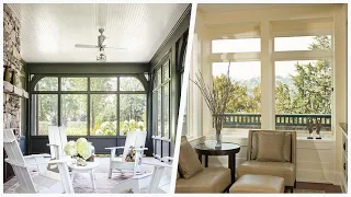 75 Mid-sized Transitional Sunroom Design Ideas You'll Love ➤