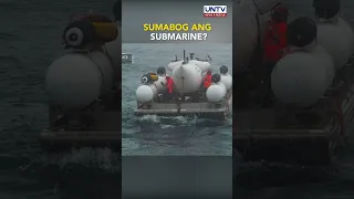 Hinihinalang debris ng nawawalang Titanic submarine, natagpuan