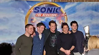 Sonic the Hedgehog Movie Cast Interview: Jim Carrey, James Marsden, Ben Schwartz