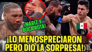 MEXICANO de BAJO PERFIL da el BATACAZO y le ROMPE la BOCA a EXCAMEPEON y va por GGG o CHARLO