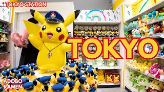 Tokyo All Day Shopping in Anime Street in Japan - Pokemon Store, Jump Shop, Ramen Street