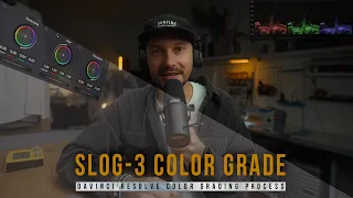 Color Grade Sony S-Log3 | Как я крашу свои видео | Davinci Resolve Tutorial | Секрет моего цвета