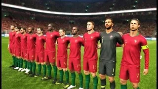 PORTUGAL vs UKRAINE | PES 2019 Gameplay PC