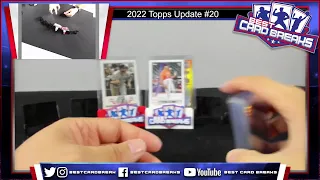 2022 Topps Update #20 - Jumbo 6 Box Case Pick Your Team