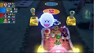 Mario Party 10 - Mario Party Mode - Haunted Trail #212 (Master Difficulty)