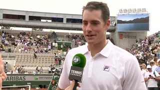 John Isner : 2022 Roland Garros First Round Win