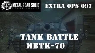 Tank Battle MBTk-70 (Extra OPS 097) - Metal Gear Solid Peace Walker HD PS3 (Co - OPS)