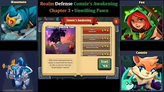 Realm Defense Connie Awakening Chapter 3 | How to Get Necro Connie | Fee & Masamune & Lancelot