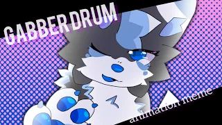 GABBER DRUM  |  ANIMATION MEME (Flipaclip)