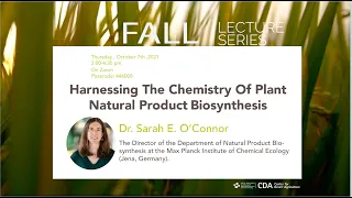 2021 CDA Fall Lecture Series: Sarah E. O’Connor