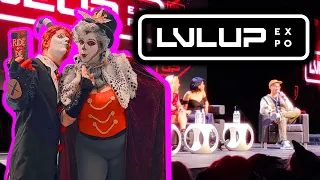 LVLUP EXPO 2024 Day 1 (Helluva Boss panel / Hellaverse cosplay)