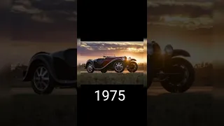 Evolution of Bugatti {1945~2022}# shorts