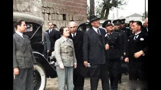 1937  -   Atatürk, Celal Bayar ve Sabiha Gökçen Diyarbakır Ziyareti