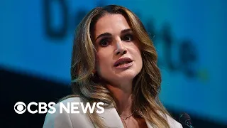 Jordan’s Queen Rania Al Abdullah on U.S. support of Israel