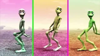 Alien dance/funny Alien dance/red alien dance with song/Dame tu cosita dance