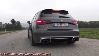 2015 Audi RS3 - Brutal Ride! Launch Control, Revs and Accelerations