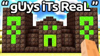 The FUNNIEST FAKE Minecraft Speedruns EVER...