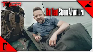 Facing the Storm - Multiday OneTigris Hot Tent Adventure with Bushcraft Table Build