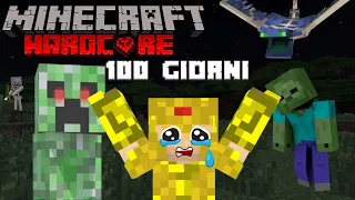 Sono sopravvissuto 100 giorni in Minecraft Hardcore, ed ecco cosa è successo!