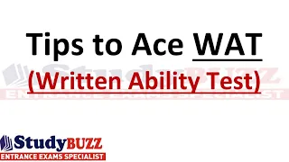 Tips to ace WAT / AWT / Essay writing for MBA colleges | Important topics for MBA Essay Writing