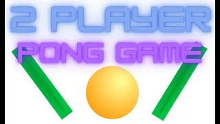 Scratch Tutorial | 2 Player Pong Game | Scratch Easy Beginner Game