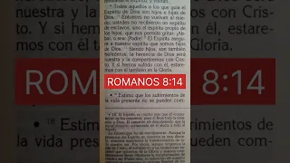 ROMANOS 8:14 #lospasajesdelabiblia #biblia #palabradeDios #amen