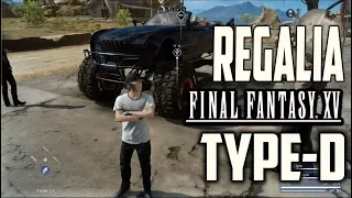 Final Fantasy XV Regalia Type D: How to get the Regalia Type-D off-road monster truck car upgrade.