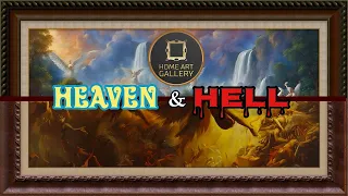 Framed TV Art / Heaven & Hell (8 Images) / 1 Hour