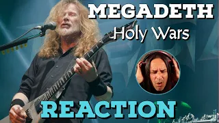 *HOLY WARS...THE PUNISHMENT DUE* by Megadeth | More CLASSIC Thrash! (FIRST TIME REACTION)